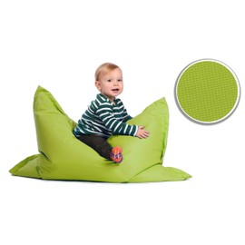 sunnypillow XXL bean bag, large beanbag, outdoor & indoor, 180 x 145 cm with 400L polystyrene filling, chair for children & adults, seat cushion, sofa, bean bag, various colours and sizes to choose from, 100 x 70cm