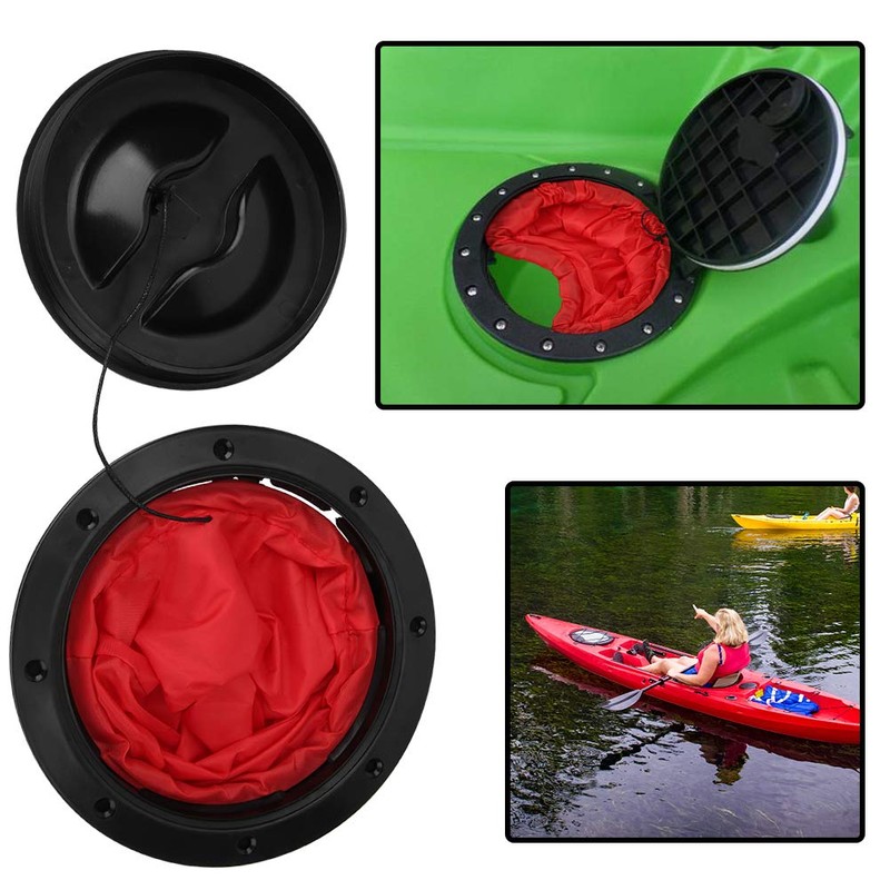 Yencoly with Storage Bag Durable Portable Kayak Cover, Round Lid,