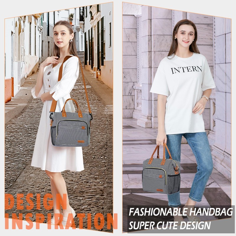 TuErCao Lunch Bag Women Insulated Lunch Box for Work Leakproof