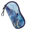 Fintie Glasses Case with Carabiner, Ultra Light Portable Neoprene Zipper
