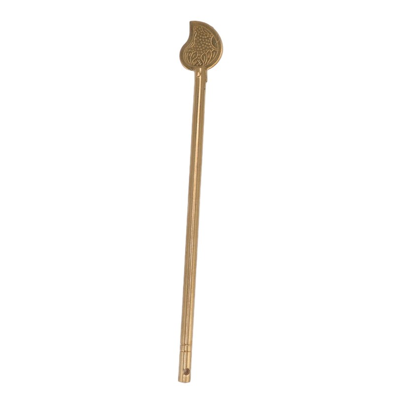 Locking Pin, 3Pcs Brass Leaf Shape Retro Style Cabinet Key