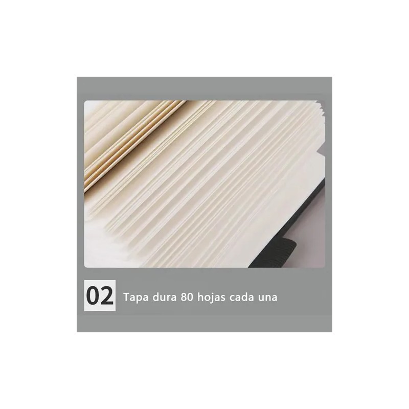 Cuaderno Dibujo Libreta Diario Sketchbook Pintura 80 Hojas