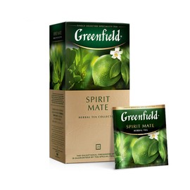Greenfield Spirit Mate Herbal Tea Fruit & Herbal Collection 25 Teabags The Execptional Freshness Of Tea Is Guranteed By The Special Foil Sachet