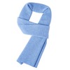 WANYING Winter Autumn Men's Scarf Knitted Wool Scarf Warm and
