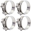 FamlTol 6 Pcs T-Bolt Hose Clamps Stainless Steel Hose Clamps