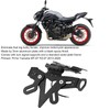 Motorcycle License Plate Rear With Led Light Replacement For Mt-07
