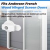 Replacement Andersen Screen Door Latch Compatible with Andersen Screen Door