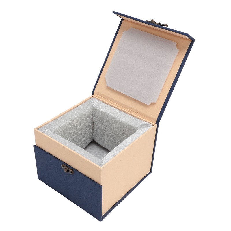 Ball Jointed Doll Head Storage Case Linen Fabric Protective Carrying