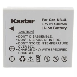 For Canon 2x Kastar Battery for Canon NB-4L VIXIA mini