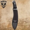 Bushmaster Kukri Machete Knife with Nylon Sheath | Sawback Blade