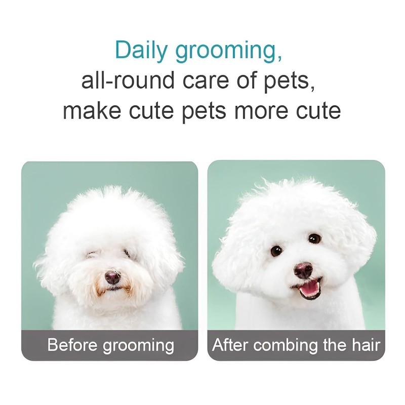 Flea Comb for Dogs Cats, Dog Hair Comb Grooming Tool