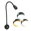 Aramox RV LED Reading Light,12-24V 3W Wall Mount Reading Lamp