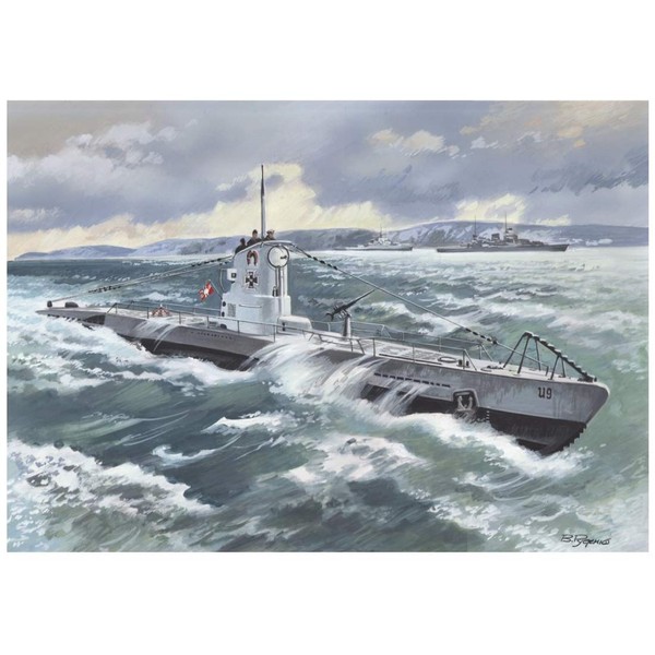 ICM Models U-Boat Type IIB 1939 German Submarine Building Kit