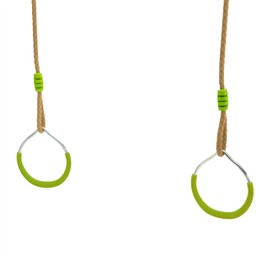 TP Toys Metal Rings Set Gymnastics Rings for Kids 190-250cm Muscle Strengthening