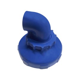 Hekasvm Pool Inlet Nozzle 360° Rotatable for Intex Bestway Pool Nozzle Outlet Airstone Accessories, Inlet Nozzle for Steel Wall Pool, Pool Accessories, Hose Connection 32/38 (Blue)