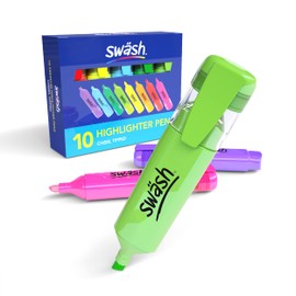 Swash Assorted Premium Highlighters 10-Pieces