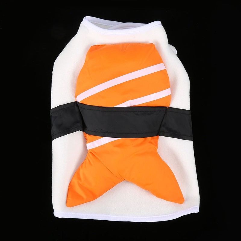 Funny Pet Dog Puppy Sushi Chef Clothes Kimono Cosplay Clothes