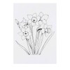 ' Boquet of Daffodils' Temporary Tattoo - Water Resistant, Skin-Safe,