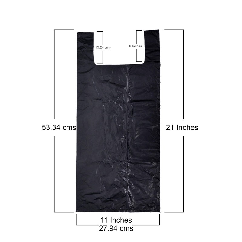 Ultra Strong Trash Bags, Black, Easy-Tie Handles, Leak Resistant (4