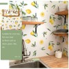 ibasenice 2 Sheets Fruit Decorative Wallpaper Fruit Wallpaper Kids Room