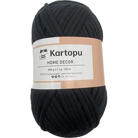 Knaul Textile Yarn 200 g Approx. 120 m LL.- Choice of Colours - Even Dyeing - Slightly Elastic and Dimensionally Stable Thanks to Special Processing - Jersey Yarn Ideal for Cushions, Blankets, Bags -