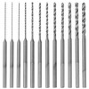 JONMON Mini Drill Bit Set, 12Pcs 0.5-2mm Micro Twist Drill