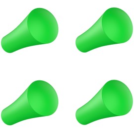 KRAJEWS 4 Pack Rubber Cap Silicone Tips Replacement Parts Piece for RAM X-Grip Mount, Green