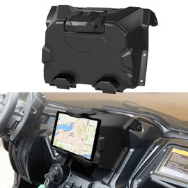 LitMiRaCle Electric Device Mounts with Storage Box Organizer Tray for Honda Talon 1000 2019-2023, GPS Phone Ipad Mount Holder for 2019-2022 Honda Talon 1000R / 1000X / 1000X-4 Accessories