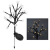 2Pcs 20LED Flower shaped Light Solar Garden Lamp for Christmas
