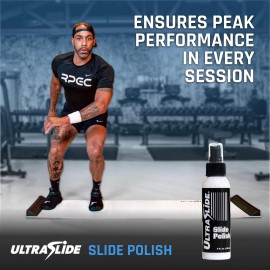 UltraSlide - Slide Board Polish - Hockey Slide Board Spray and Lubricant for ...