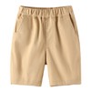 BINIDUCKLING Boys Summer Elastic Waist Shorts - School Uniforms Pull-on