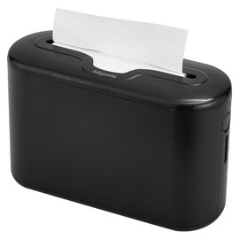 Multifold Paper Towel Dispenser Countertop, Commercial Hand Towel Dispenser for Bathroom Kitchen Home, Trifold/C Fold/Z Fold Napkin Dispenser, Abs Plastic - Non-Slip, Black