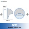 calimaero® KWG 5 inch Round Stainless Steel Ventilation Grill Hood