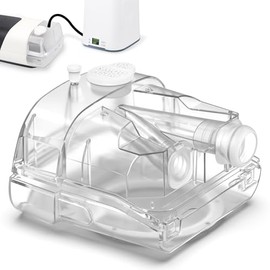 Adaptador de tubo de cámara de agua para AirSense 11 y Aircurve 11, contenedor de bañera humidificador mejorado de 11.5 fl oz, suministros de gran valor por Medihealer