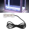 Underwater Light, USB Charging Plastic Portable LED Aquarium Light, 2.4X0.8Inch