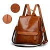 brown backpack