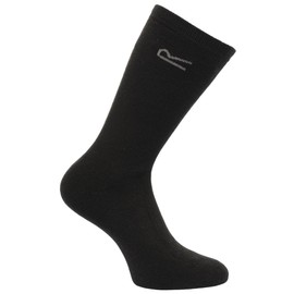 Regatta Men's Thermal Loop Socks, 5 Pack, Black