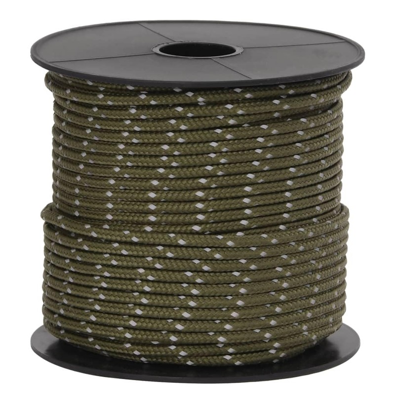 vidaXL Tent Lead, Tent Cord with Rope Tensioners, Guy Rope,