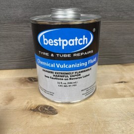 bestpatch Tyre & Tube Repairs Chemical Vulcanizing Fluid 32oz 91-702 New