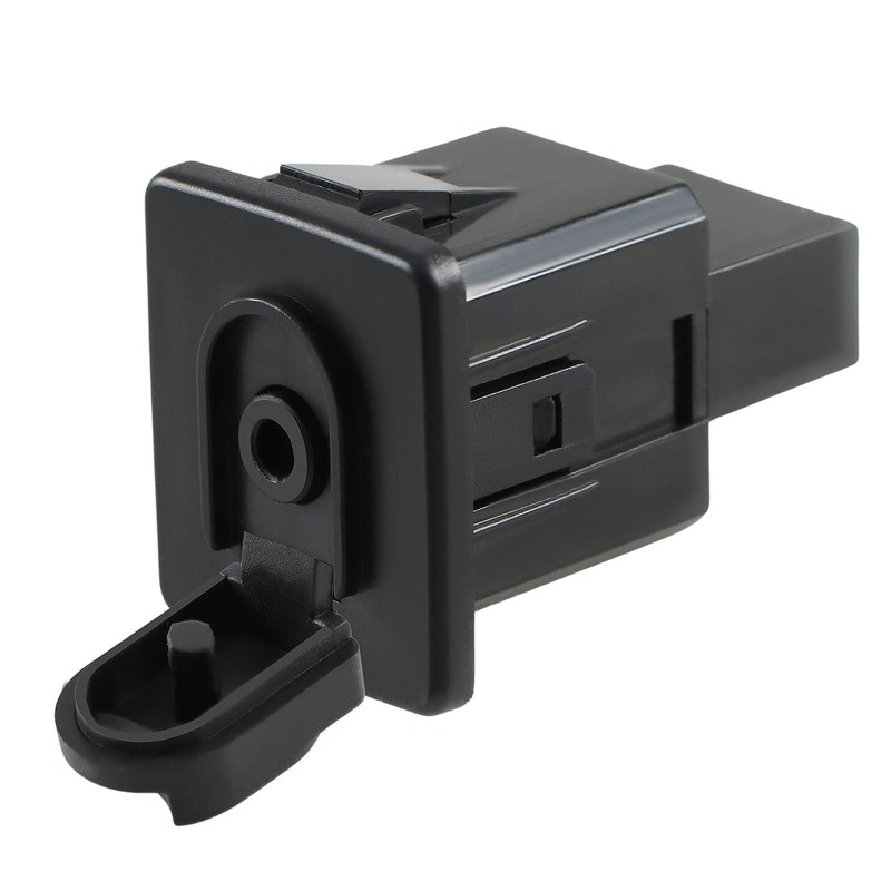 EVRBUL Car Auxiliary Plug Port Socket AUX Input Jack Assembly