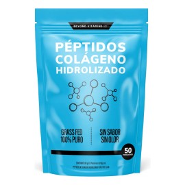 Péptidos Colageno Hidrolizado Puro Tipo I & Iii | Certificado 100% Pastoreo Libre - Colageno Hidrolizado Polvo - Disuelve Rápido - Multi Collagen Peptides - Vitaminas Mujer / Hombre - 500 G