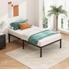 HLIPHA Metal Platform Bed Frame 14 Inch Tall,No Box Spring