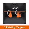 Atflbox Bullet Trap Box Target with 12''x12'' Splatter Bullseye Paper