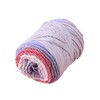 jojofuny 1 Roll Rainbow Colorful Knitting Woolen Yarn Ply Soft