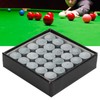 50PCS Billiard Cue Tips, LP Grade B Snooker Leather Heads