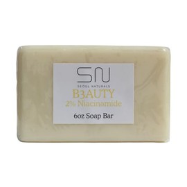 Seoul Naturals B3AUTY 2% Niacinamide Soap with Yuzu, k beauty, 6 oz
