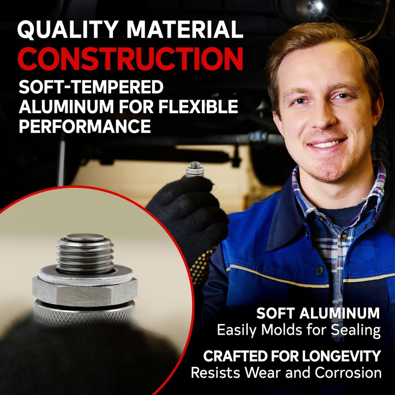 Votex - Oil Drain Plug Crush Washer fits Saab 9-3