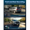 TINAZEOK Dash Cam Front and Rear 4K+2.5K, 5GHz WiFi GPS,