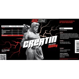 BIG ZONE high quality sportsnutrition Big-Zone Creatine 100% Pure Monohydrate Powder Fitness/Dietary Supplement (1000g)