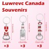Luwrevc Canada Souvenirs, 9Pcs Canada Keychain Bottle Opener, Canadian Souvenirs